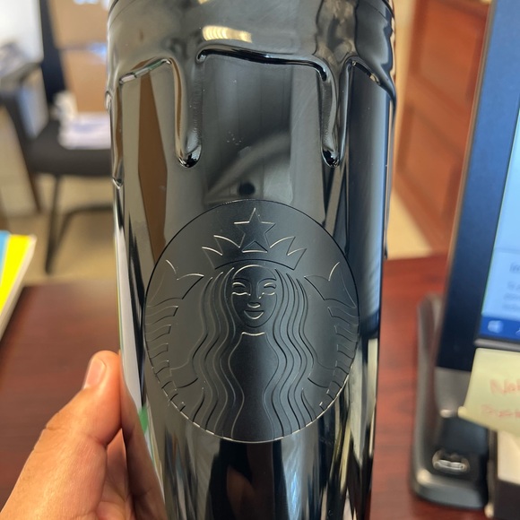 2024 Starbucks Halloween Tumbler -Glossy Black Finish - Picture 2 of 3